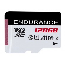 128GB microSD Class10 A1 UHS-I FC  Kingston High Endurance, 600x, Up to: 95MB/s, High performance, Seamless recording