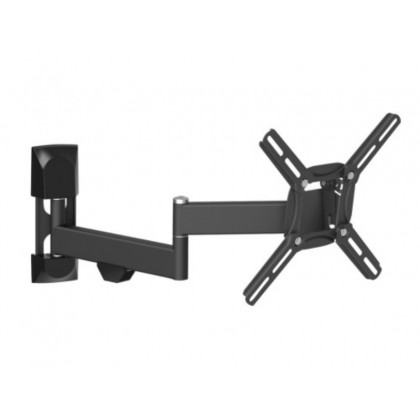 Wall Mount Barkan ''2400'' Black 13" - 39" Full Motion, max.25kg, VESA mm: up to 200x200mm- https://www.barkanmounts.com/products/TV-Mounts/2400