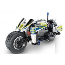 5806, XTech Bricks: Pull Back Police Motorbike, 193 pcs