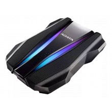 1.0TB (USB3.2) 2.5" ADATA HD770G RGB IP68 Rugged, Water/Shock/Dustproof, Black
