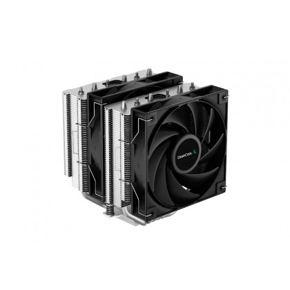 AC Deepcool "AG620" (<29.4dBA, 300-1850RPM, 67.88CFM, 2x120mm, 260W, 6/6mm, 1300g.)