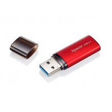 32GB USB3.1 Flash Drive  Apacer "AH25B", Red, Matte Metal Shell, Classic Cap (AP32GAH25BR-1)