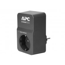 APC PME1WB-RS Essential SurgeArrest 1 Outlet Black 230V Russia Color