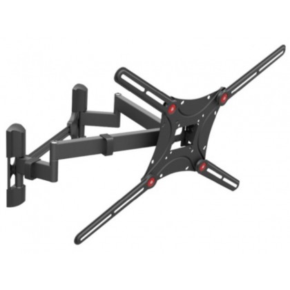Wall Mount Barkan ''BM464L'' Black 13"-90" Full Motion, max.60kg, VESA mm: up to 600x400mm- https://www.barkanmounts.com/products/TV-Mounts/BM464L