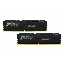32GB (Kit of 2*16GB) DDR5-5600  Kingston FURY® Beast DDR5 EXPO, PC44800, CL36, 1Rx8, 1.25V, Auto-overclocking, Asymmetric BLACK low-profile heat spreader, AMD® EXPO v1.0 andIntel® Extreme Memory Profi