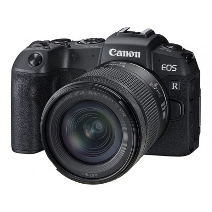 DC Canon EOS RP & RF 24-105mm F4-7.1 IS STM KIT Модель ? Canon EOS RP; Тип камеры : - Беззеркальная камера со сменными объективами; Байонет объектива : ? RF (объективы EF и EF-S, совместимы с помощью