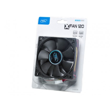 PC Case Fan Deepcool XFAN120, 120x120x25mm, 23.7db, 43.56CFM, 1300RPM, Hydro Bearing