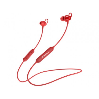 Edifier W200BT Red / In-ear headphones with microphone, Bluetooth 5.0 chipset Qualcomm, Frequency response 20 Hz-20 kHz, 3-button remote with microphone, IPX4, 7 hours of Battery Life