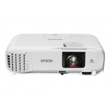 Projector Epson EB-W49; LCD, WXGA, 3800Lum, 16000:1, 1.2x Zoom, LAN, USB-Display, 5W, White