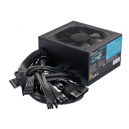 Power Supply ATX 850W Seasonic G12 GC-850, 80+ Gold, 120mm fan, Flat black cables, S2FC .