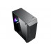 Case ATX GAMEMAX Nova N5, w/o PSU, 1x120mm, FRGB LED fan, ARGB LED strip, TG, USB 3.1, Black