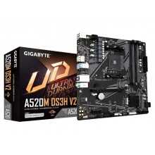 GIGABYTE GA-A520M-DS3H V2, Socket AM4, AMD A520, Dual 4xDDR4-4733, APU AMD graphics
