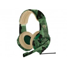 Trust Gaming GXT 310C Radius Headset - Jungle Camo,  Comfortable over-ear gaming headset with adjustable mic and powerful sound