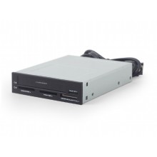 3.5" Card Reader Internal Gembird FDI2-ALLIN1-03, 2.5'' HDD/SSD drive bay, SD/MMC/RS-MMC/MS/MicroSD