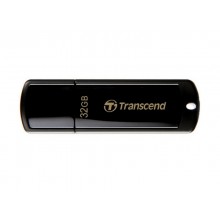 32GB USB2.0 Flash Drive Transcend "JetFlash  350", Black, Classic Cap (R/W:18/8MB/s)