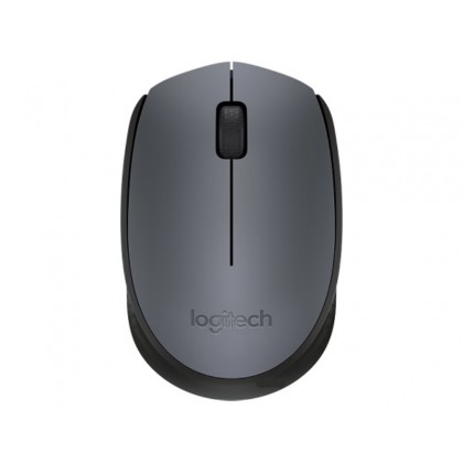 Wireless Mouse Logitech M170, Optical, 3 buttons, Ambidextrous, 1xAA, Grey