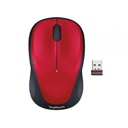 Logitech M235, Red/Black