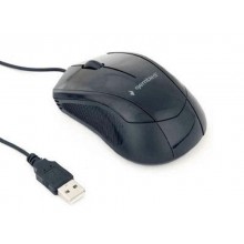Mouse Gembird MUS-3B-02, Optical, 1000 dpi, 3 buttons, Ambidextrous, Black, USB .