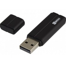 16GB USB2.0  MyMedia (by Verbatim) MyUSB Drive Black, Classic compact design with cap to protect USB connector (Read 18 MByte/s, Write 10 MByte/s)