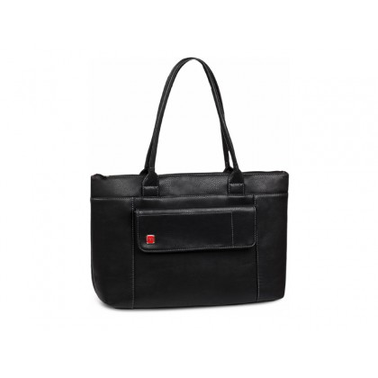 NB bag Rivacase 8991, for Laptop 15,6" & City bags, Black -- https://rivacase.com/en/products/bags-briefcases/laptop-bags-and-briefcases/8930-PU-black-slim-Laptop-bag-156