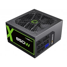 Power Supply ATX 850W GAMEMAX GX-850 Modular, 80+ Gold, Full Modular cable, Active PFC,120mm fan