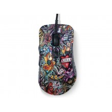 Gaming Mouse Qumo Splash, Optical,1200-3200 dpi, 6 buttons, Soft Touch, 7 color backlight, USB .