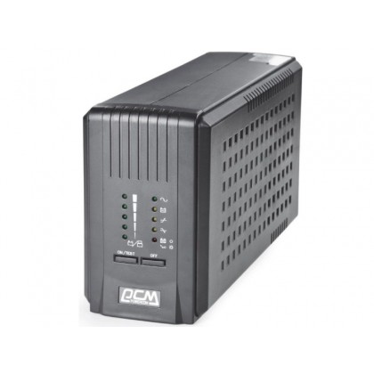 UPS PowerCom SPT-700, 700VA/560W, Smart Line Interactive, Pure Sinewave, AVR, USB, 5 x IEC320 C13