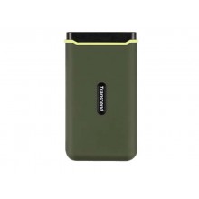 4.0TB  Transcend Portable SSD ESD380C Military Green, USB-C 3.2 (96x54x12mm, 75g, R/W:2K/2K MB/s)