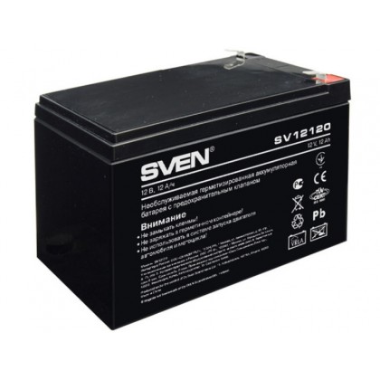 SVEN SV12120, Battery 12V 12AH