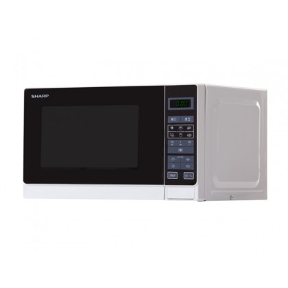 Microwave Oven Sharp R242WW , 20L, 800W. 5 power levels, white
