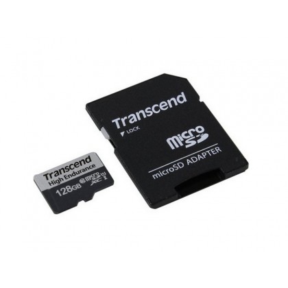 Transcend "TS128GUSD350", 128GB MicroSD (Class 10)
