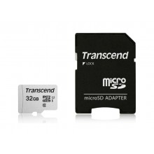 Transcend "TS32GUSD300S-A", 32GB MicroSD (Class 10)