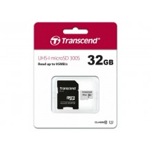 Transcend "TS32GUSD300S", 32GB MicroSD (Class 10)