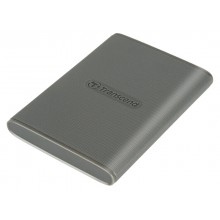 4.0TB  Transcend Portable SSD ESD360C Gray, USB-A/C 3.2 (77x55.7x9.6mm, 41g, R/W:2000/2000MB/s, MIL-STD-810G)