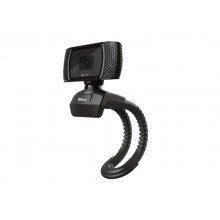 Trust Trino HD Video Webcam, 720p HD Webcam with convenient built-in microphone, 1,43m, USB