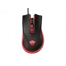 Trust GXT 121 Zeebo,1200 - 3200 dpi, adjustable LED lighting, 7 Programmable button, 1,8 m USB, Black