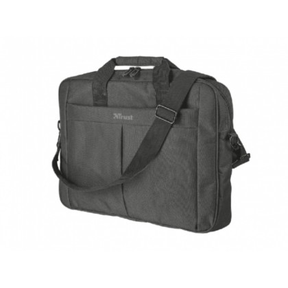 Trust NB bag 16" Primo Carry, arge main compartment (385 x 315 mm) to fit most laptops with screens up to 16", Zippered front compartment for charger, smartphone, wallet etc, Black