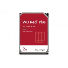 3.5" HDD 2.0TB  Western Digital WD20EFPX Caviar® Red™ Plus NAS, CMR Drive, 5400rpm, 64MB, SATAIII