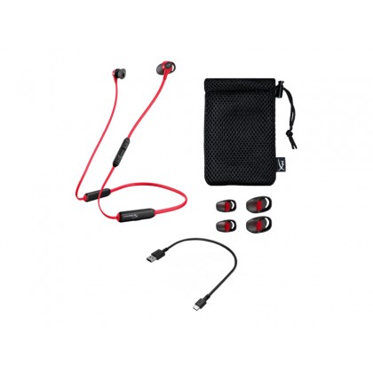 Wireless Gaming Headset HyperX Cloud Buds, 14mm driver, 20-20khz, 104db, Bluetooth, Black/Red .