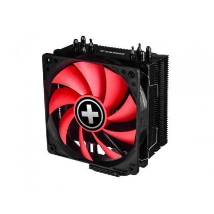 XILENCE Cooler XC051| "M704" Performance A+ Series, Socket 1151/2066/2011 & AM4/FM2+/AM3+, up to 180W, 120х120х25mm, Hydro-bering fan, 700~1600rpm, 18.0~32.5dBA, 70CFM, 4pin, PWM,  4 heatpipes