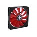 140mm Case Fan - XILENCE XPF140.R Fan, 140x140x25mm, 900rpm, <20dBa, 41.37CFM, hydro bearing, Big 4Pin and 3Pin Molex, Black