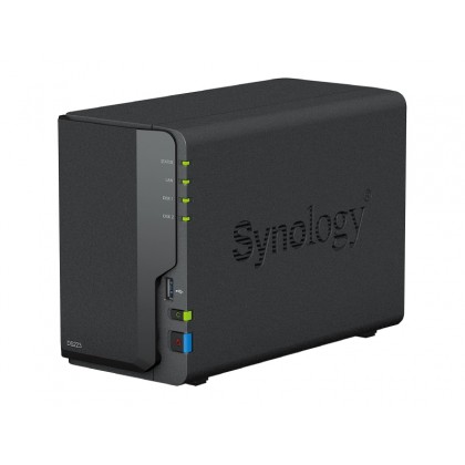 SYNOLOGY  "DS223", 2-bay, Realtek 4-core 1.7GHz, 2GB DDR4